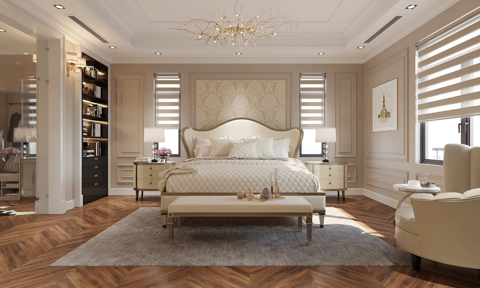 Chế tác sofa da
theo kiến trúc